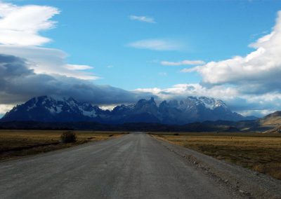 Arrivée au parc national Torres del Paine