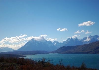 Vue du Macizo à Torres del Paine