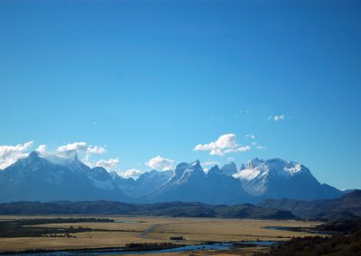 Vue du Valle Serrano à Torres del Paine