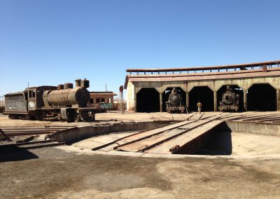 Locomotives de l'époque de l'or blanc (nitrate) AFA-2015