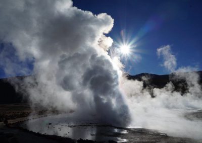Le geyser baptisé "El Asesino" aux Geysers Tatio (©JeanPRELLE - AFA Nov. 2015)