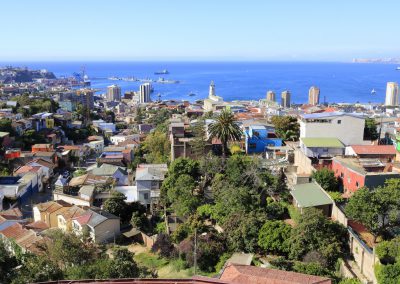 Valparaíso vu depuis le musée Pablo Neruda (©PhilippeFilliatre - AFA Nov. 2015)