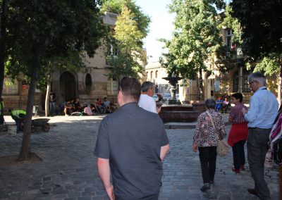 Promenade dans le quartier Concha y Toro à Santiago (photo Raoul Lannoy AFA-AstroclubVega 2016)