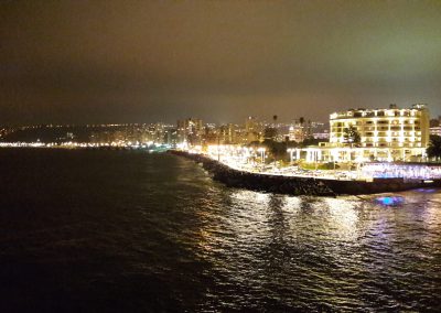 Le casino de Viña del Mar vue du balcon de notre hôtel (photo Raoul Lannoy AFA-AstroclubVega 2016)