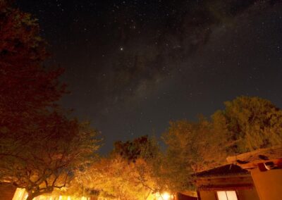 Dernière observation du ciel d'Atacama depuis notre hôtel (L.Jamet)