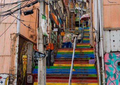 The stairs of Valparaíso (GVasseur)