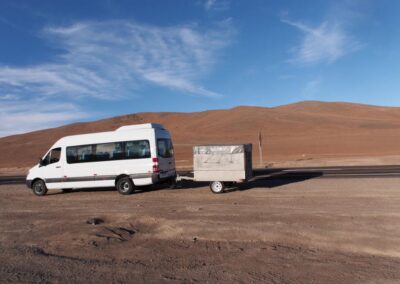 Arrêt dans le désert en route vers San Pedro de Atacama (©JMDK AFA-2018)