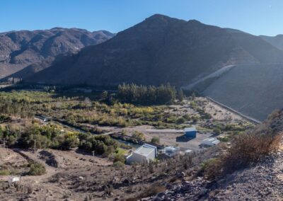 Vue de la vallée d'Elqui lors d'une halte du coté du barrage de Puclaro (GVasseur AFA-Éclipse 2019)