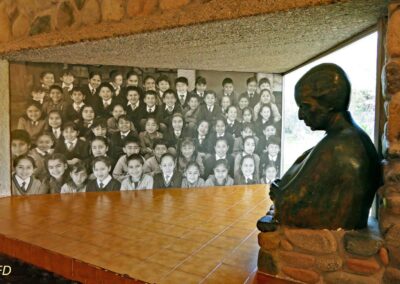 Visit of the Gabriela Mistral museum, local poet & Nobel laureate of literature FD&DD