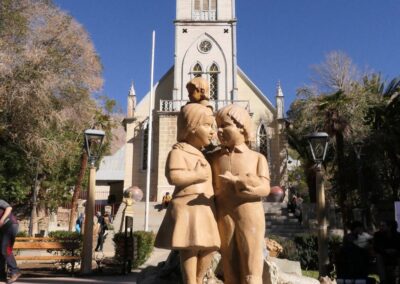 Excursion to the Elqui Valley. Nuestra Señora del Rosario in Pisco Elqui FD&DD